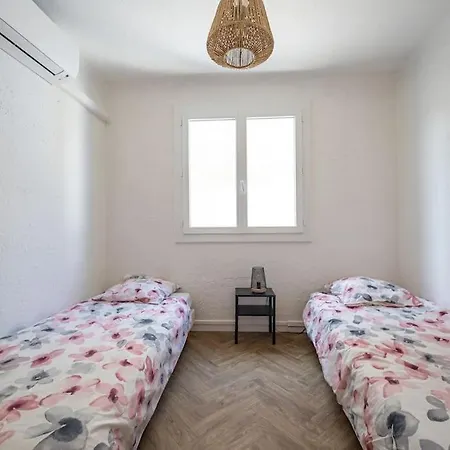 Appartement T3 Climatise Centre Ville Pérols Esterno foto